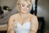 Romantic A-line wedding dress