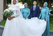 Elegant princess wedding dress