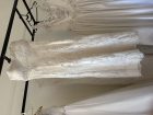 Elegant white wedding dress