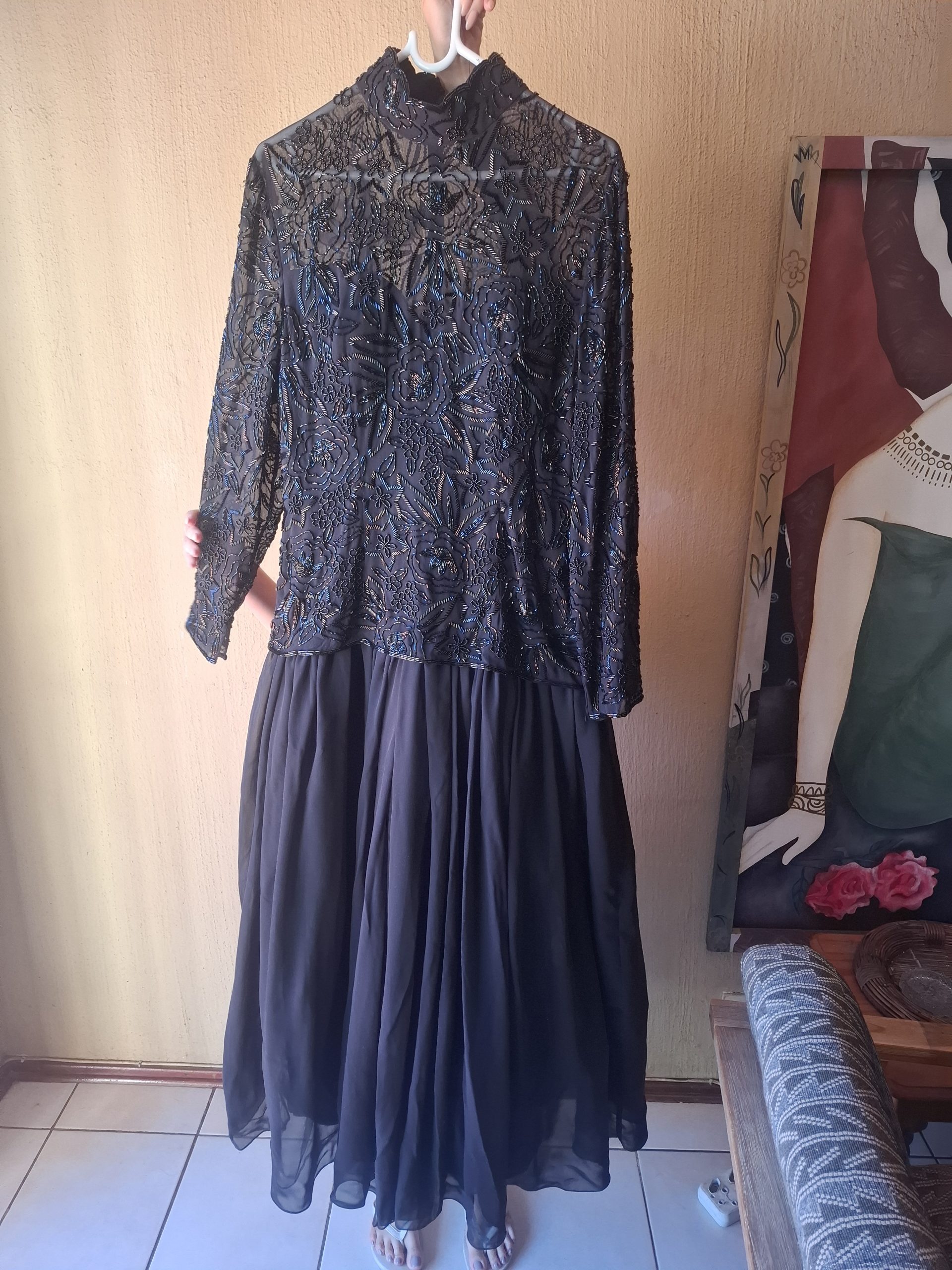 Black Ball Gown