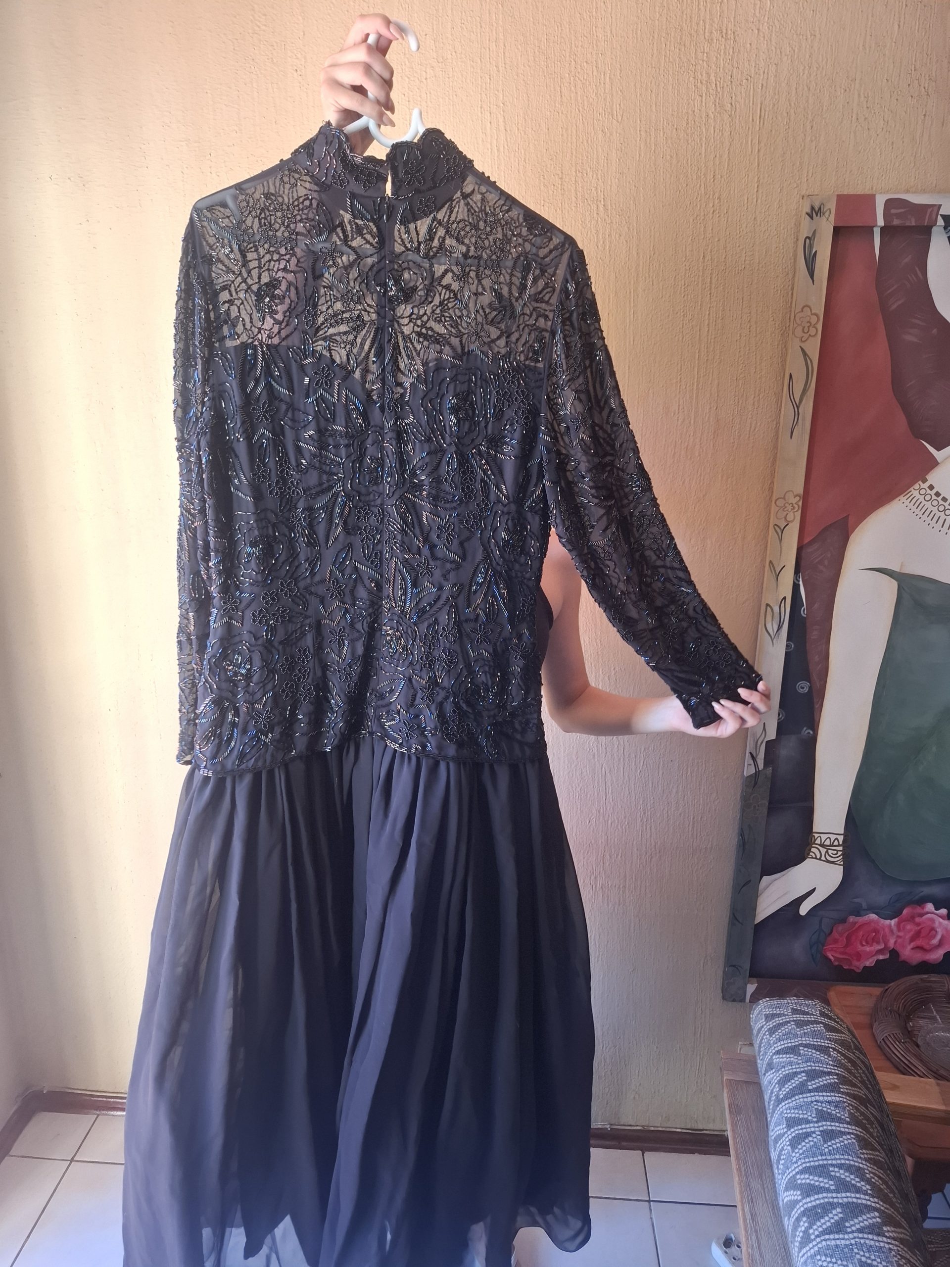Black Ball Gown